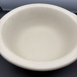 Pampered Chef Stoneware Large Bowl Good For Bread Making