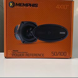 Memphis 4x10 Inch Speakers PRX Series Brand New In Box 