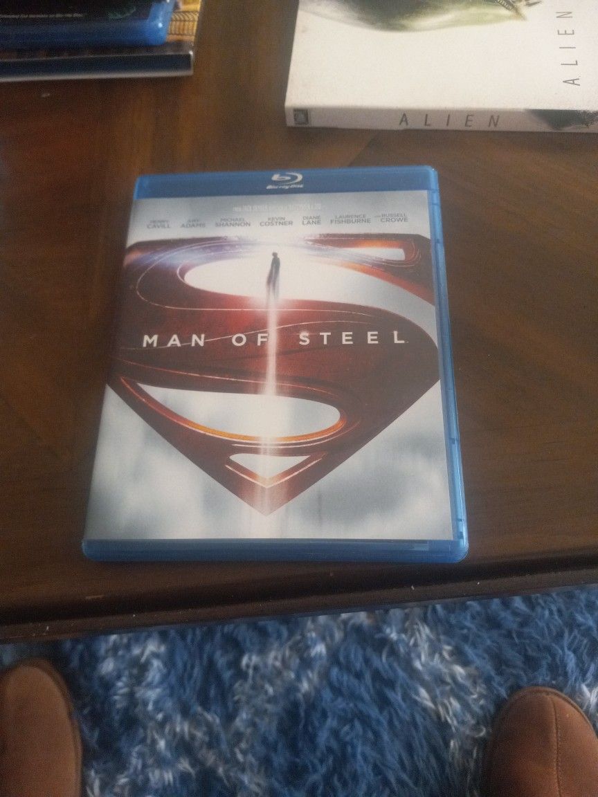 Man Of Steel Blue Ray