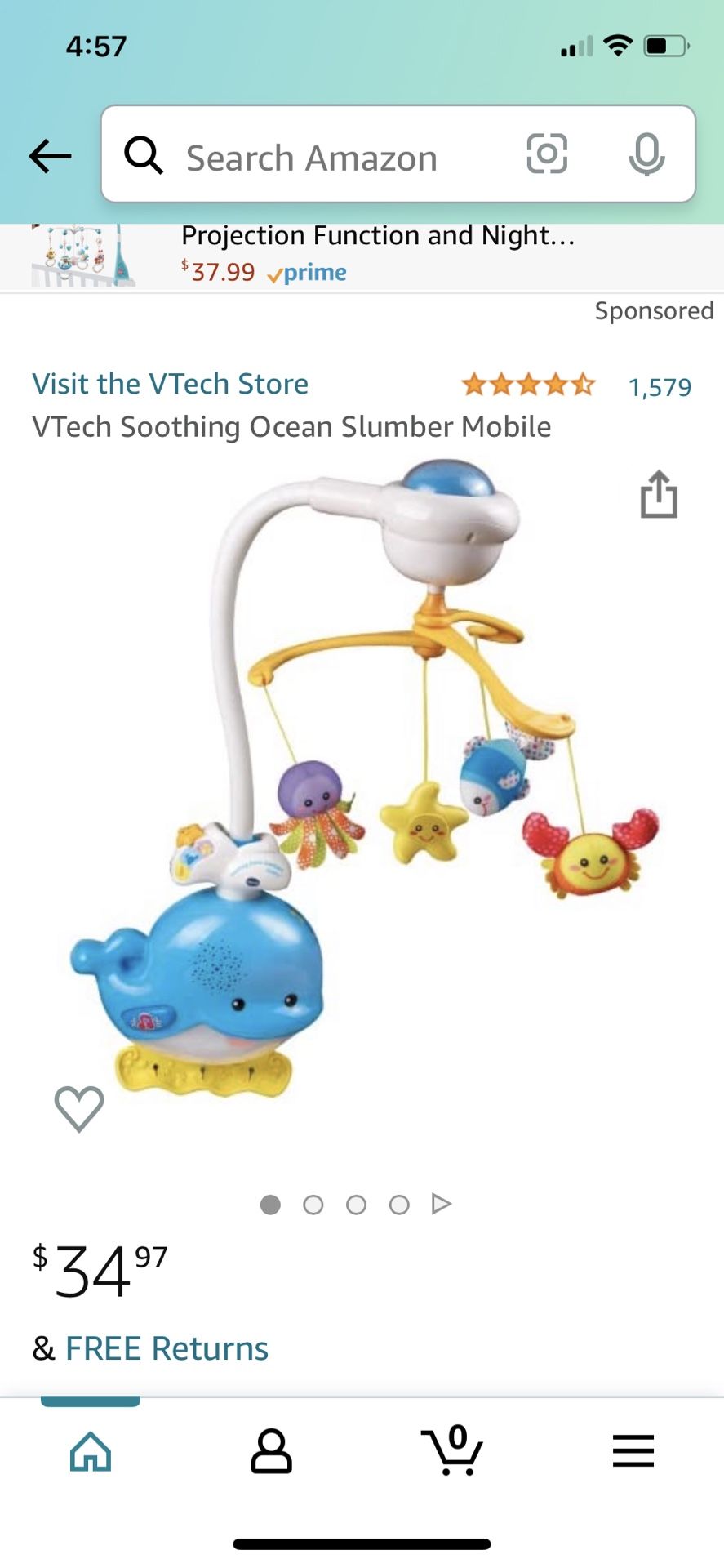 Whale Soothing Ocean Slumber Baby Toys