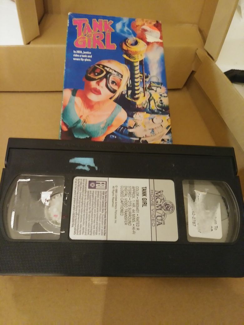 TanK Girl VHS cult classic