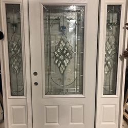  1/3/1 Double Sidelight Fibreglass Entry Door