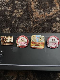 San Francisco 49er pins