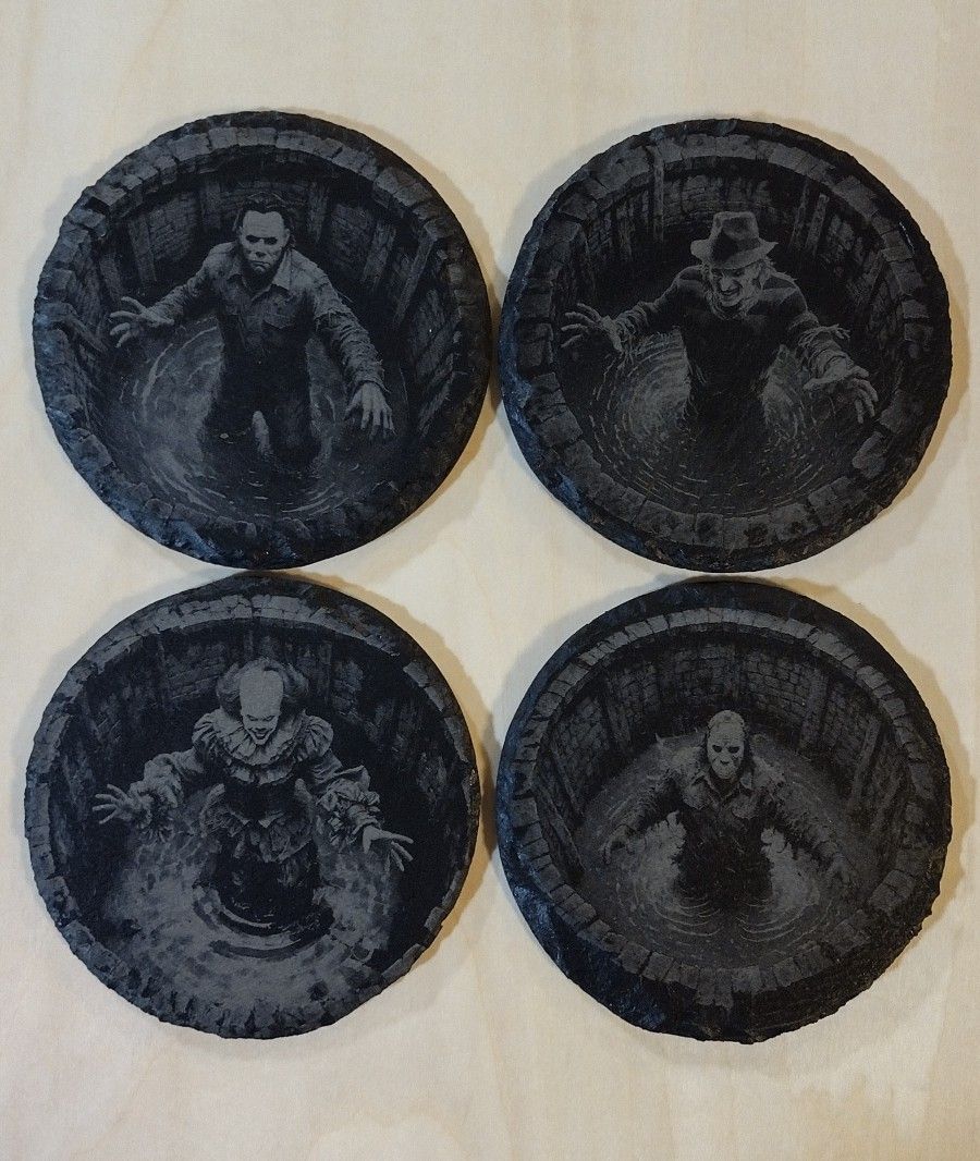 Custom Halloween Coasters