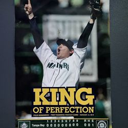 Felix Hernandez Hall Of Fame Poster