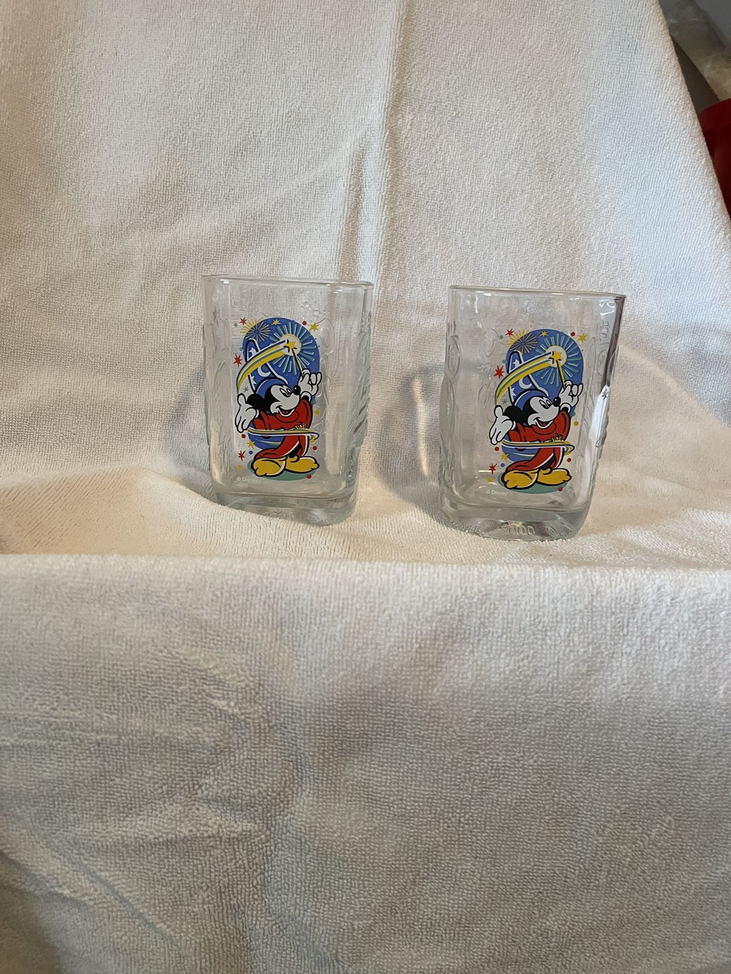 Disney Drinking Glasses (2) The Sorcerer’s Apprentice