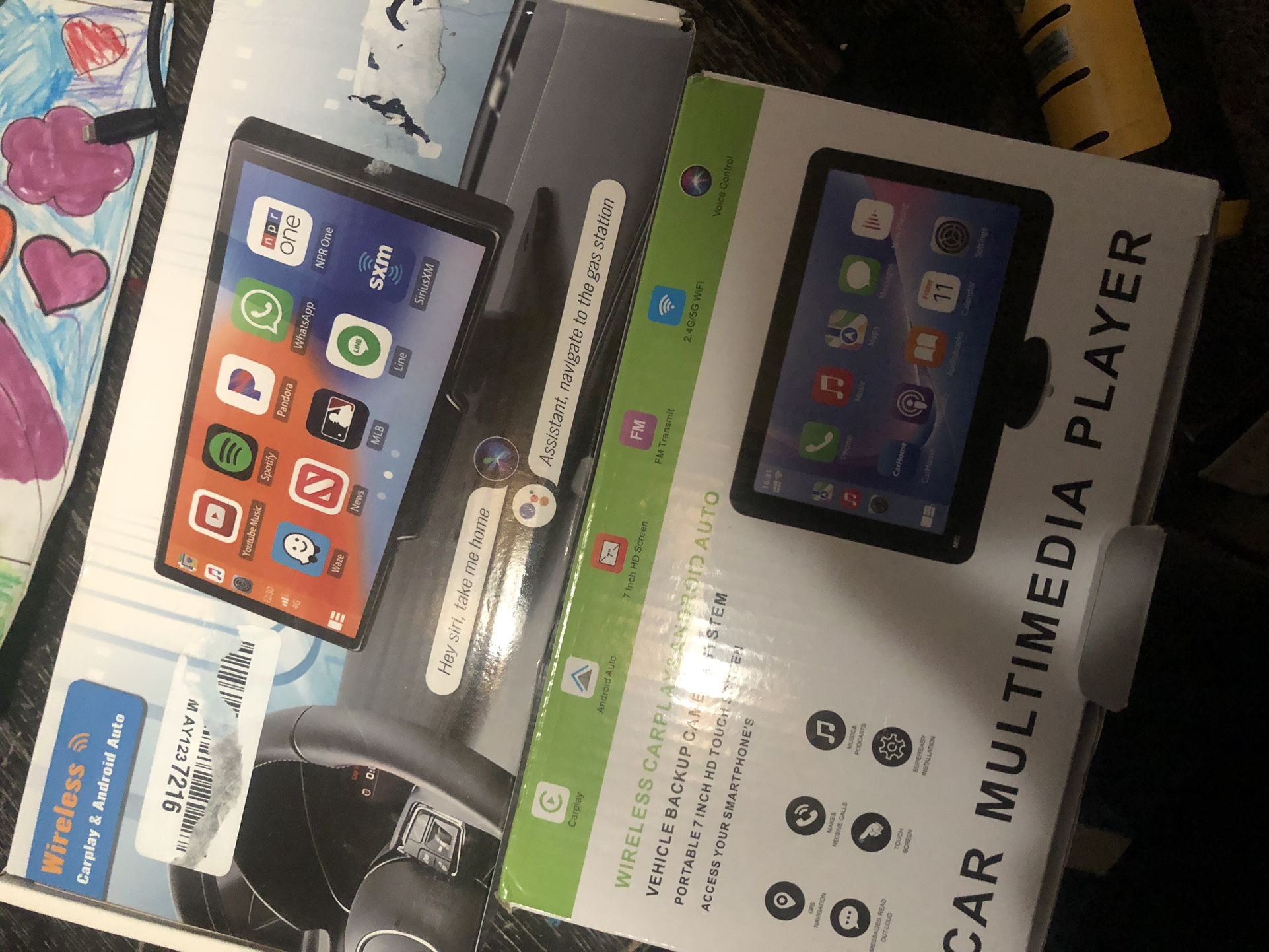 Car Play &android Auto Wireless Screen Multiplayer