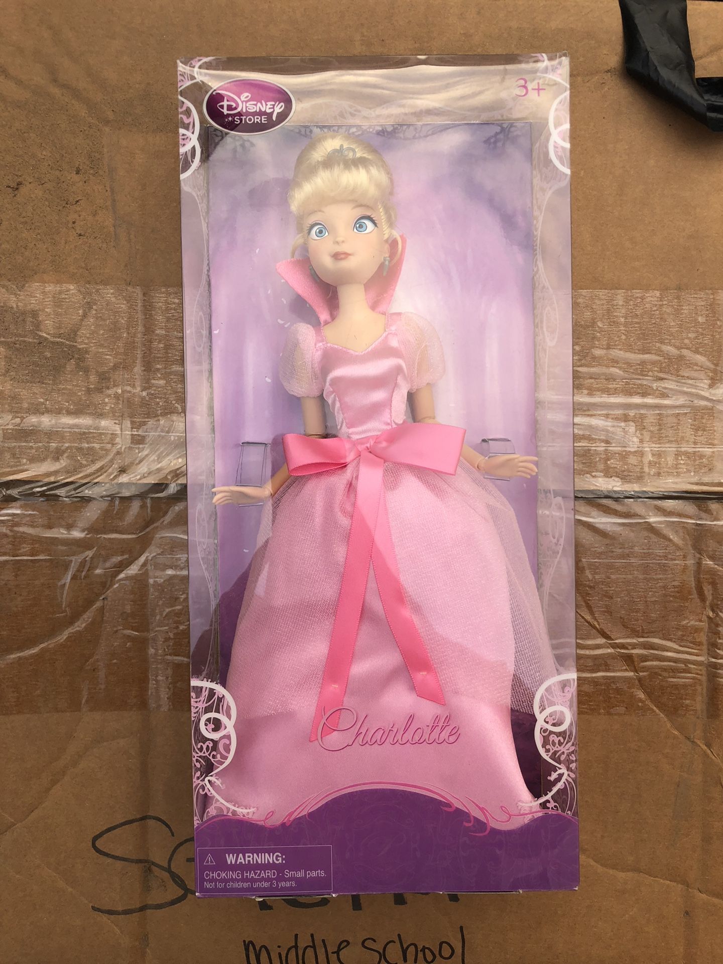 Disney Store Charlotte Doll - Princess and the Frog