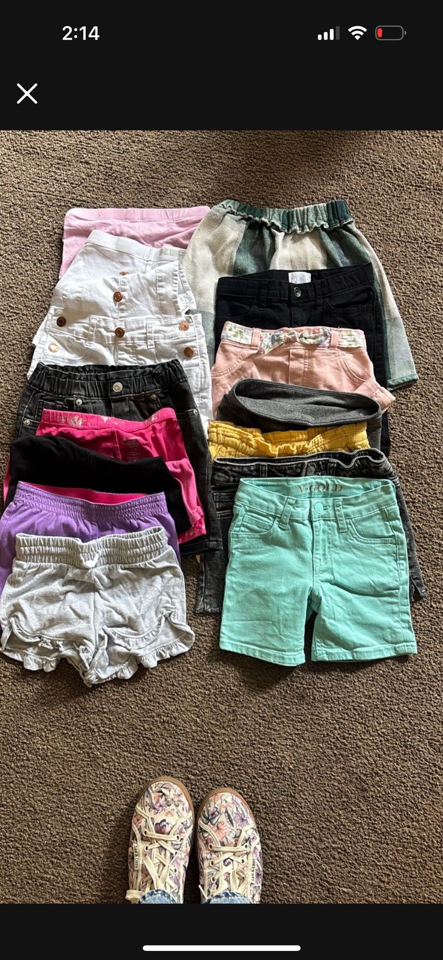 Girl Shorts Size 6 6x