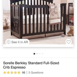 Sorelle   Berkley 4-in-1 Convertible Crib
