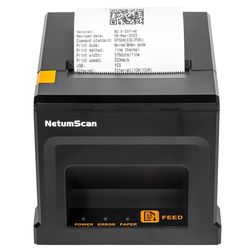 NetumScan USB POS Receipt Printer, 80mm Thermal Receipt Printer with Auto Cutter Cash Drawer, 300mm/s, Support Windows/Mac/Linux, Restaurant Kitchen P