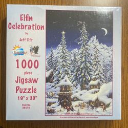 Puzzle- Elfin Celebration 1000 Pcs 