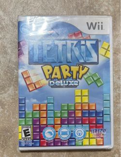 (Wii)(Sealed) Tetris party deluxe