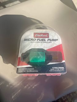 Edelbrock micro fuel pump