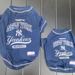 New York Yankees MLB Premium Dog Pet Tee Shirt size small medium
