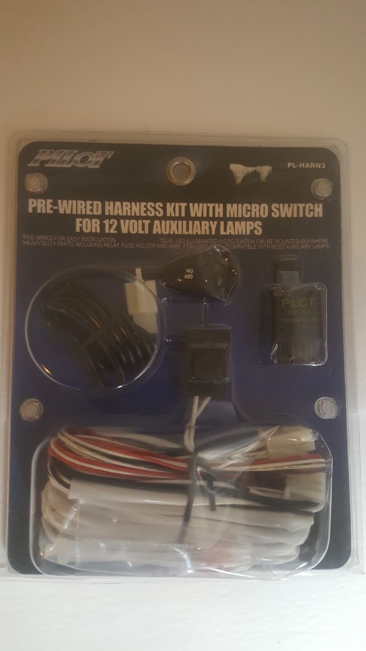 Pre-Wired harness kit.