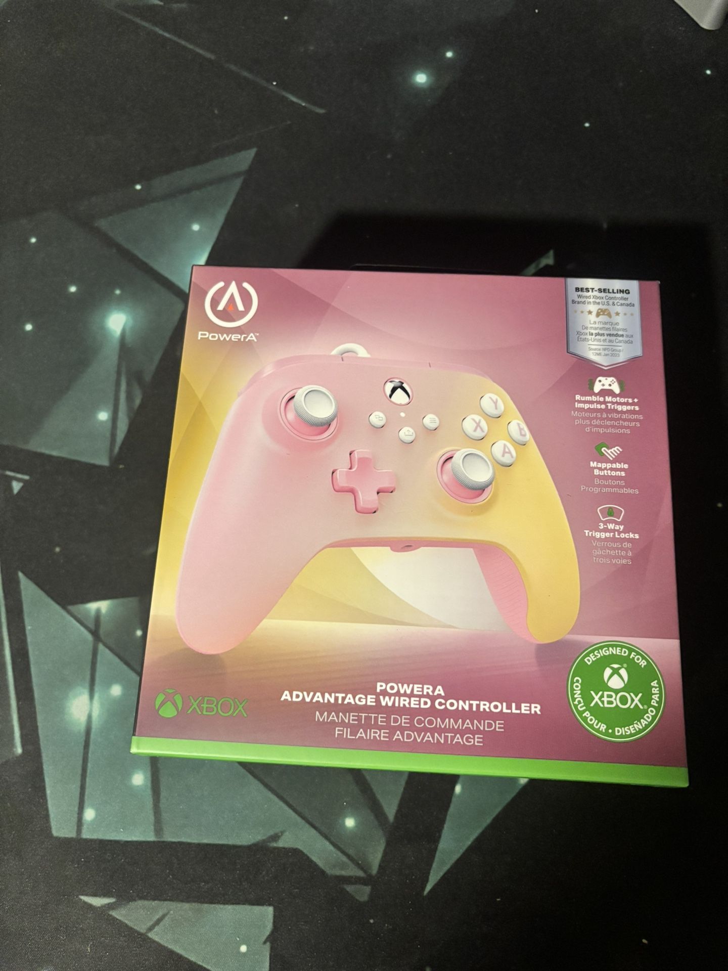 Xbox Series X Wired Controller Pink Lemonade (Brand New)