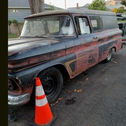 1960 CHEVY PANEL TRUCK $3900.