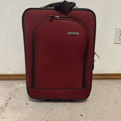 Red Forecast Suitcase