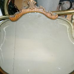 Gorgeous Heavy Antique Mirror