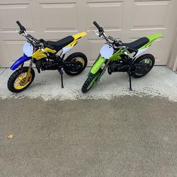 50cc Kids dirt bikes great condition 