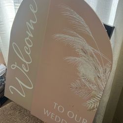 Wedding Sign