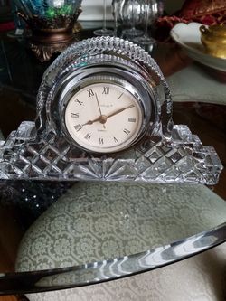 Godinger Crystal Clock