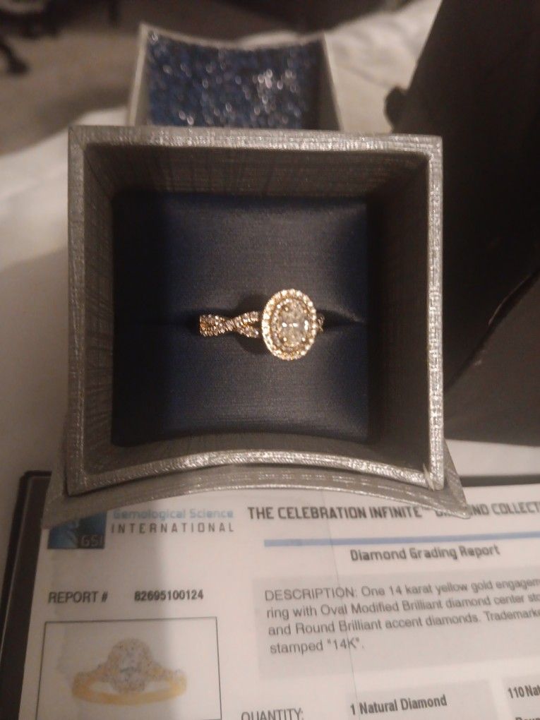 Real Diamond Engagement Ring