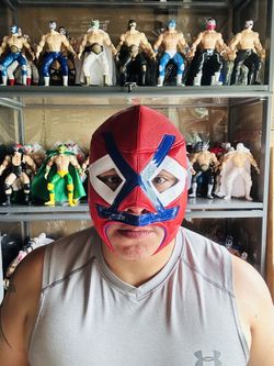 Villano Lucha Libre Mask Mexican Wrestling Adult Luchador Costume Luchadores