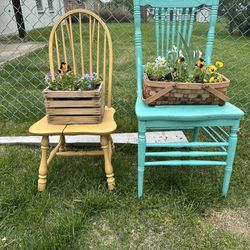 Garden Planter Chair 