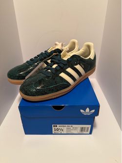 Adidas Samba OG ‘Snakeskin Collegiate Green’ WOMEN’S