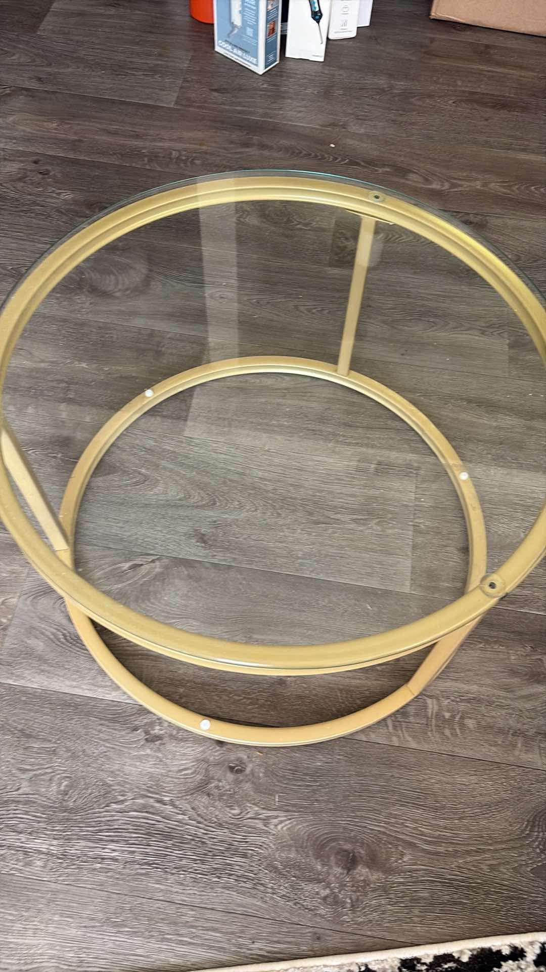 Nesting Gold Coffee Table