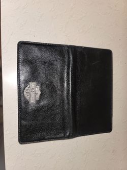 Harley  check book / wallet