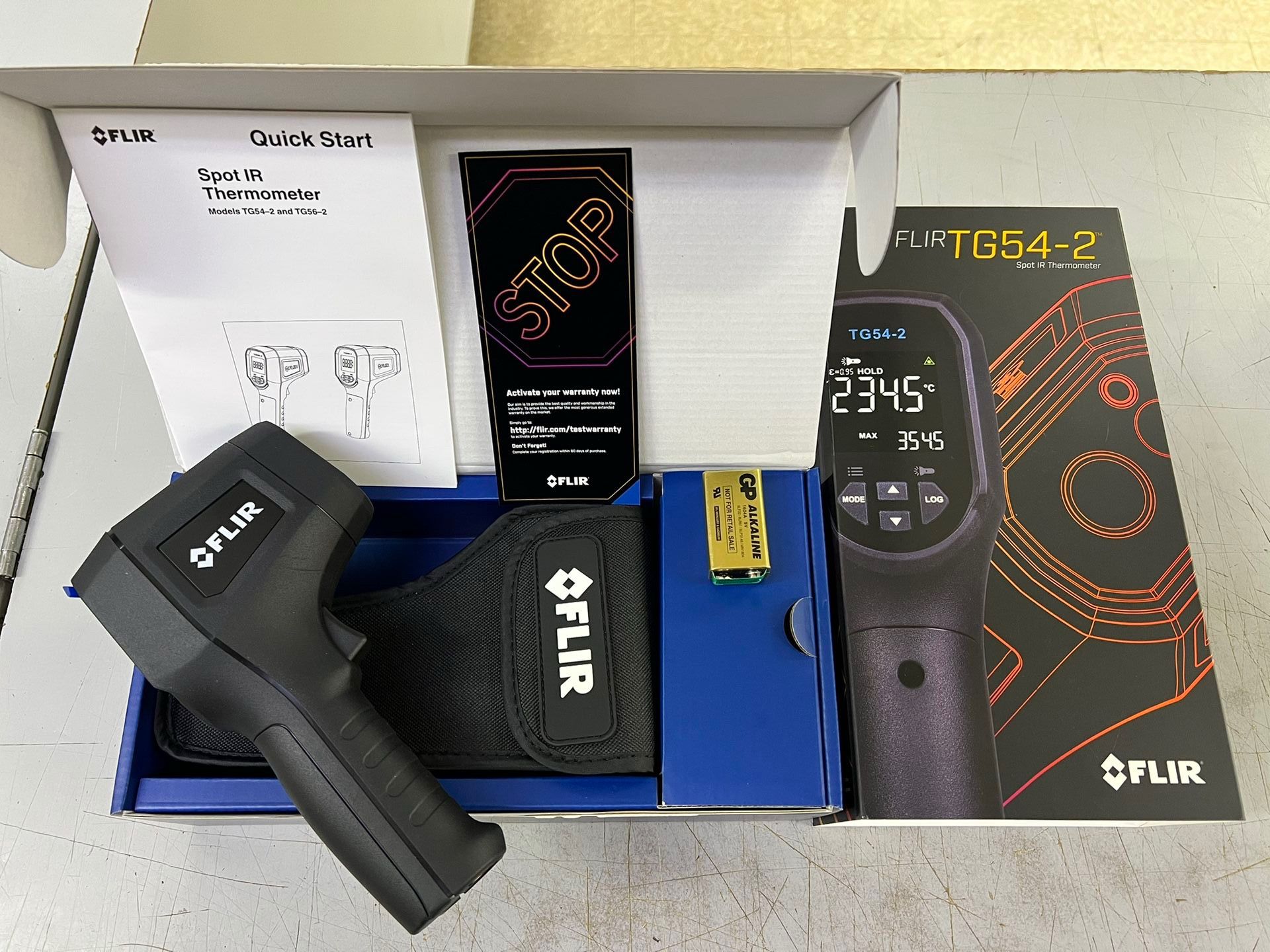 Flir TG54 2 Spot IR Thermometer