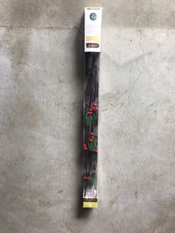Brand new still in package light up holly branches