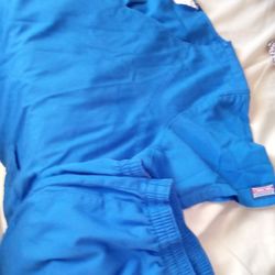 Five sets of used nurse mocks