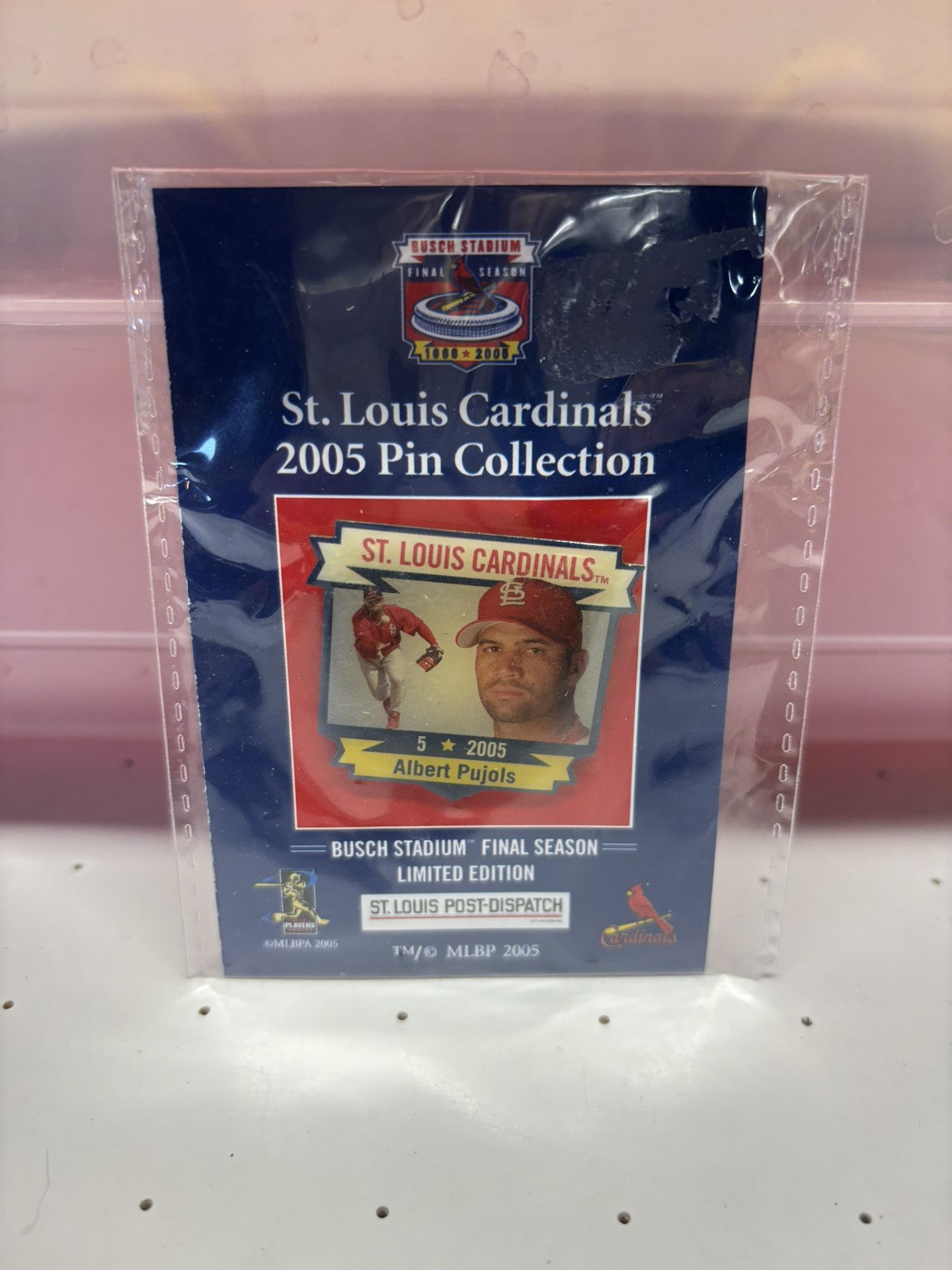 Albert Pujols St Louis Cardinals 2005 Pin Collection