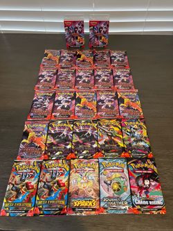 Pokemon Destined Rivals Booster Bundle and Packs Pitch Black Mega Evolution