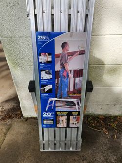 Werner Aluminum Platform Ladder