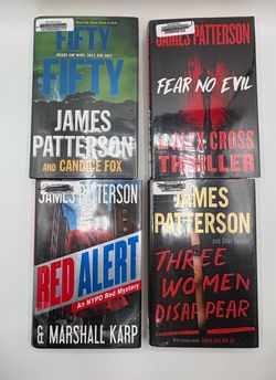 James Patterson Books - Hardcover & Paperback - Individually Priced