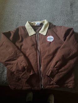 Coors Beer Zip-Up Work Jacket