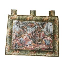3x4 French Tapestry, Antique Medeivals Tapestry, Stunning Tapestry, Home Decor Tapestry/Wall Hanging