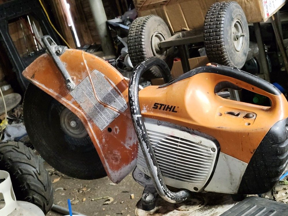 Stihl Ts420 Saw Gas Powered 