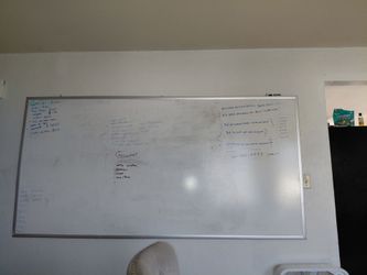 Dry erase board