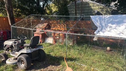 Two chicken coops