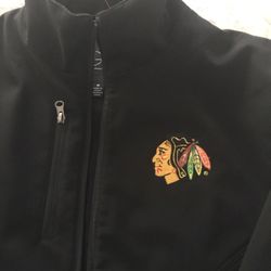 Size Medium Chicago Blackhawks Hockey Team Soft shell Jacket