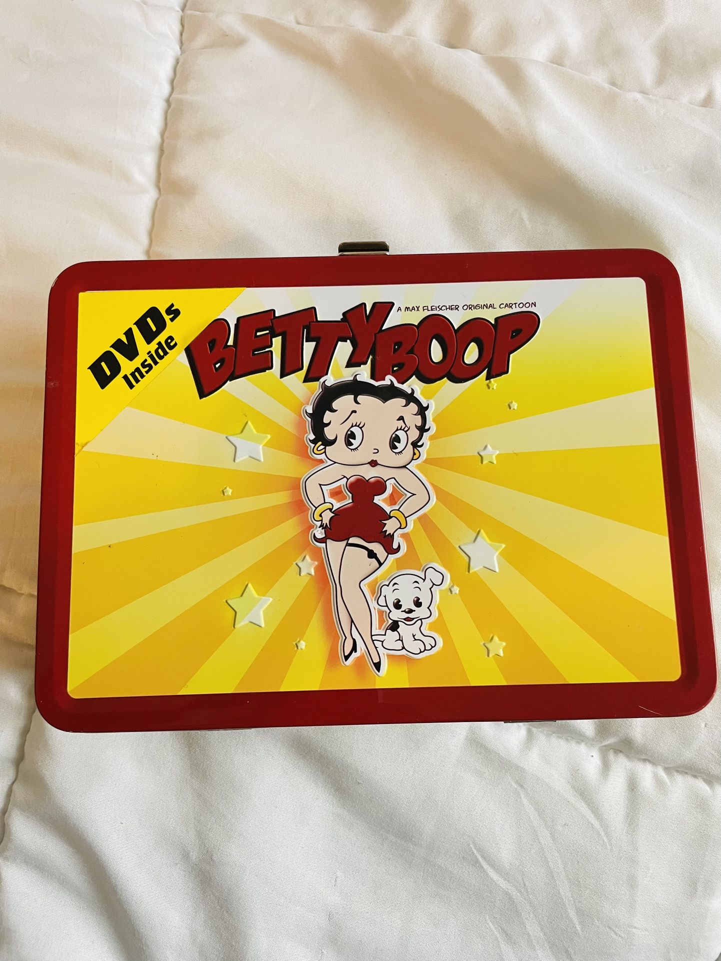 New Mint Condition Betty Boop Dvd Tin Set