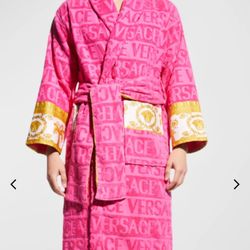 Pink Versace Robe