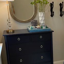 5 drawer Dresser - Deep blue