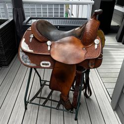 Billy Cook Reining Show Saddle